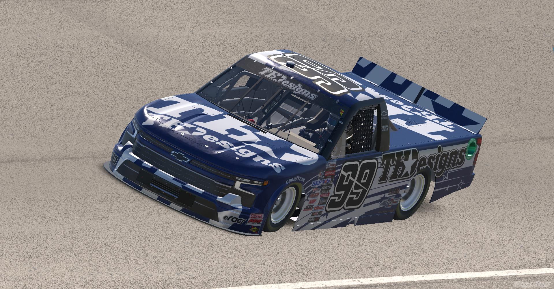 Preview of 2026 - #99 - Payson Lindsay - TH Designs / THD - 2026 Truck Series by Teejay Handley