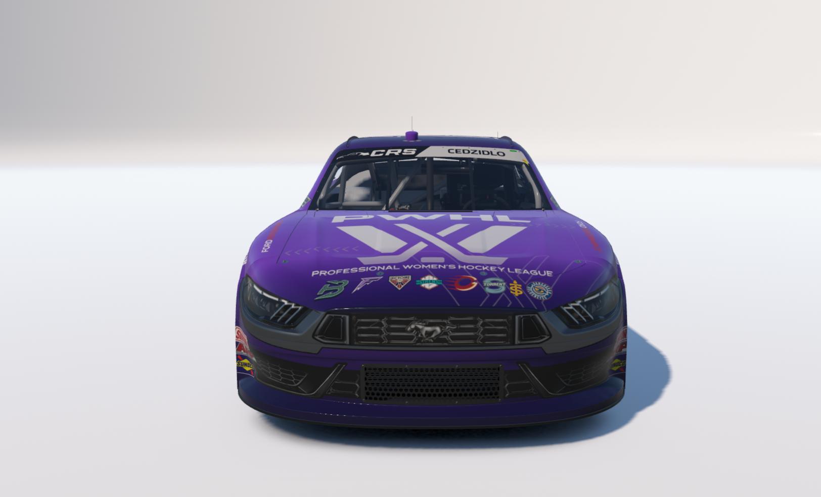 Preview of Professional Womens Hockey League PWHL NASCAR Xfinity Ford Mustang by Travis C.