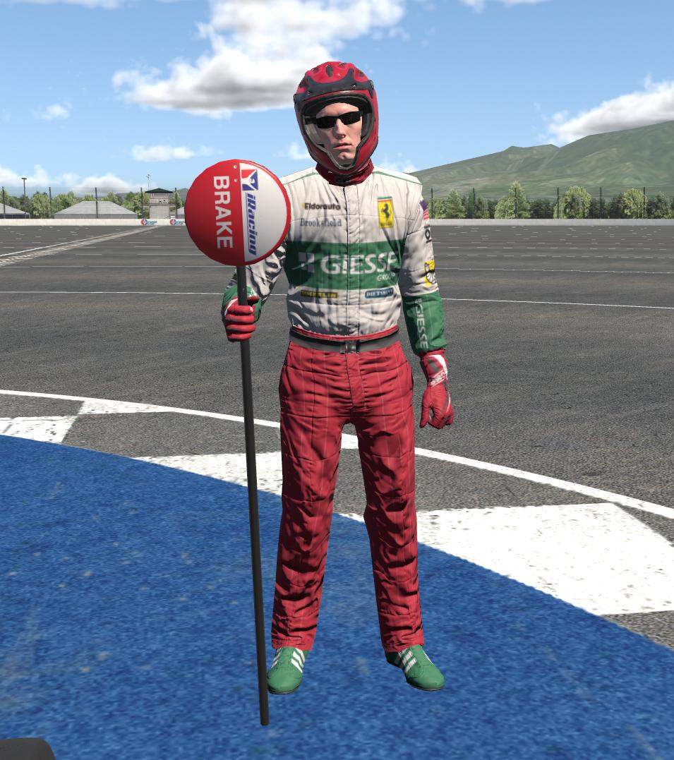 Preview of Giesse race suit by Bruce Funderburg