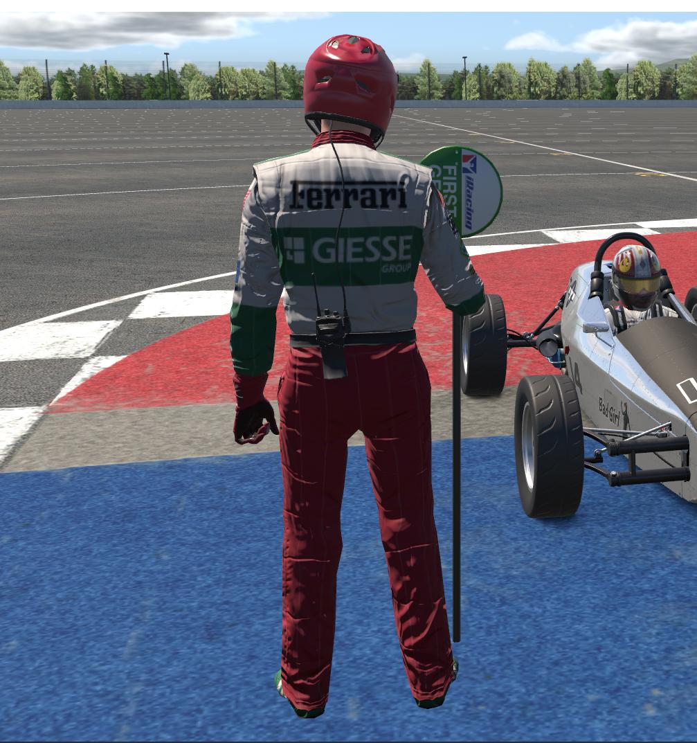 Preview of Giesse race suit by Bruce Funderburg