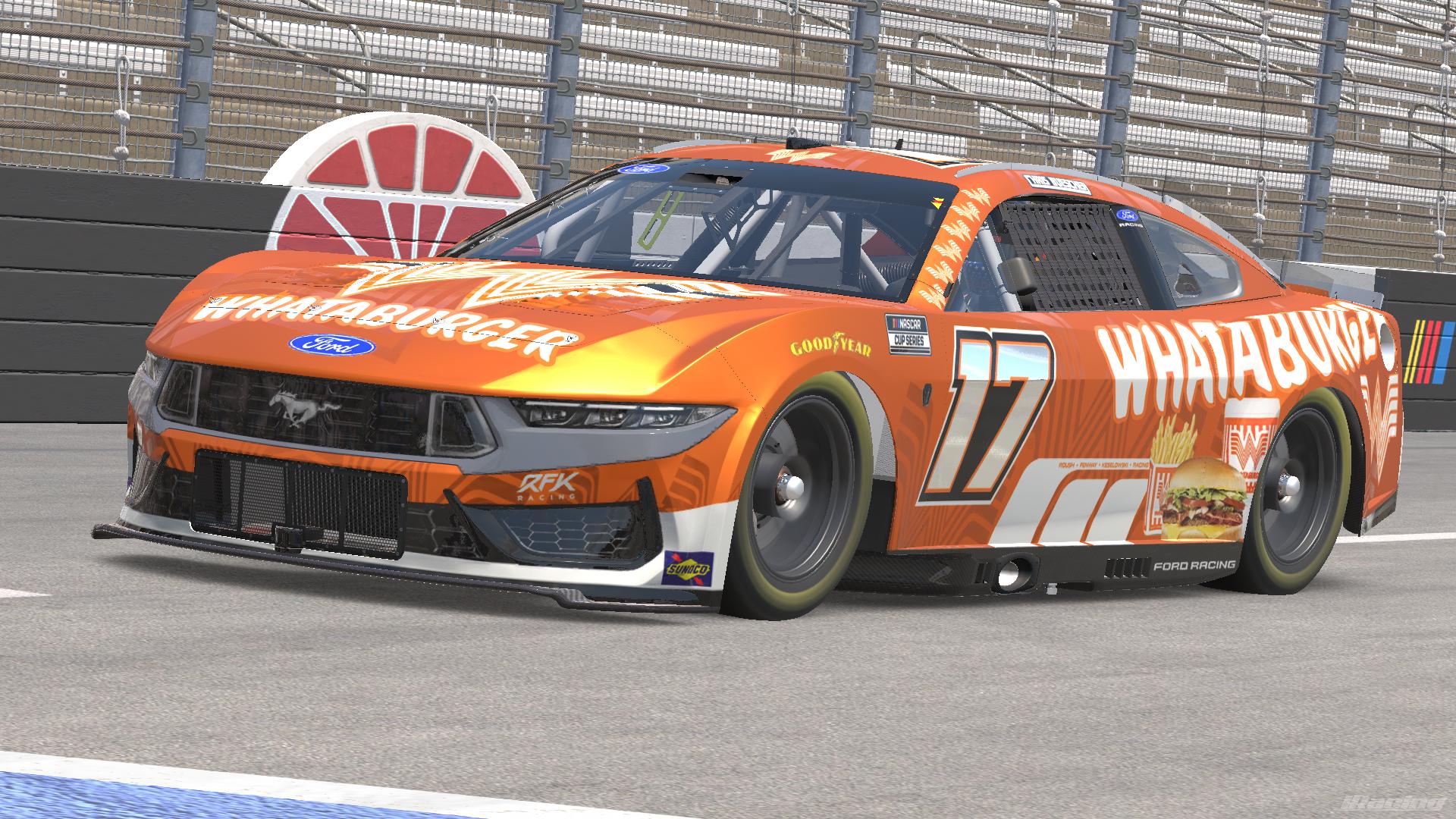 Preview of (2026) #17 Chris Buescher Whataburger Ford Mustang Concept by Luke G.