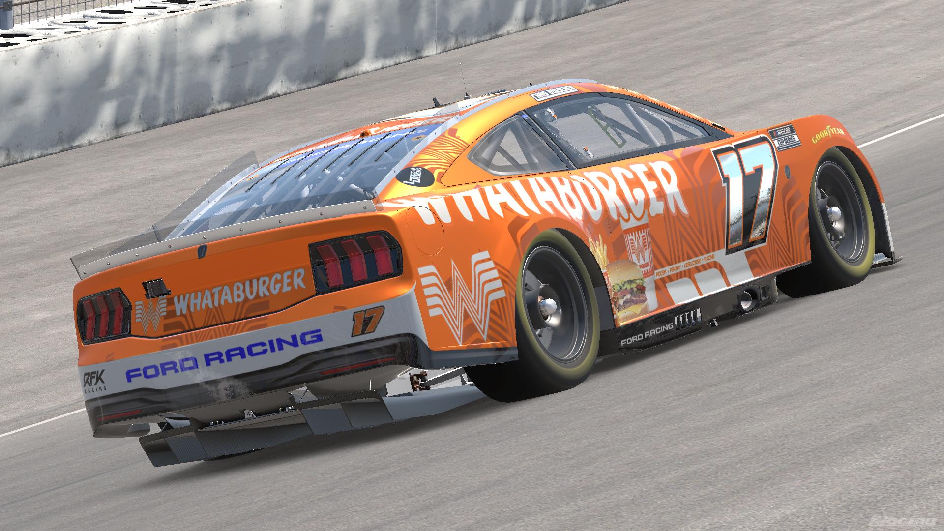 Preview of (2026) #17 Chris Buescher Whataburger Ford Mustang Concept by Luke G.