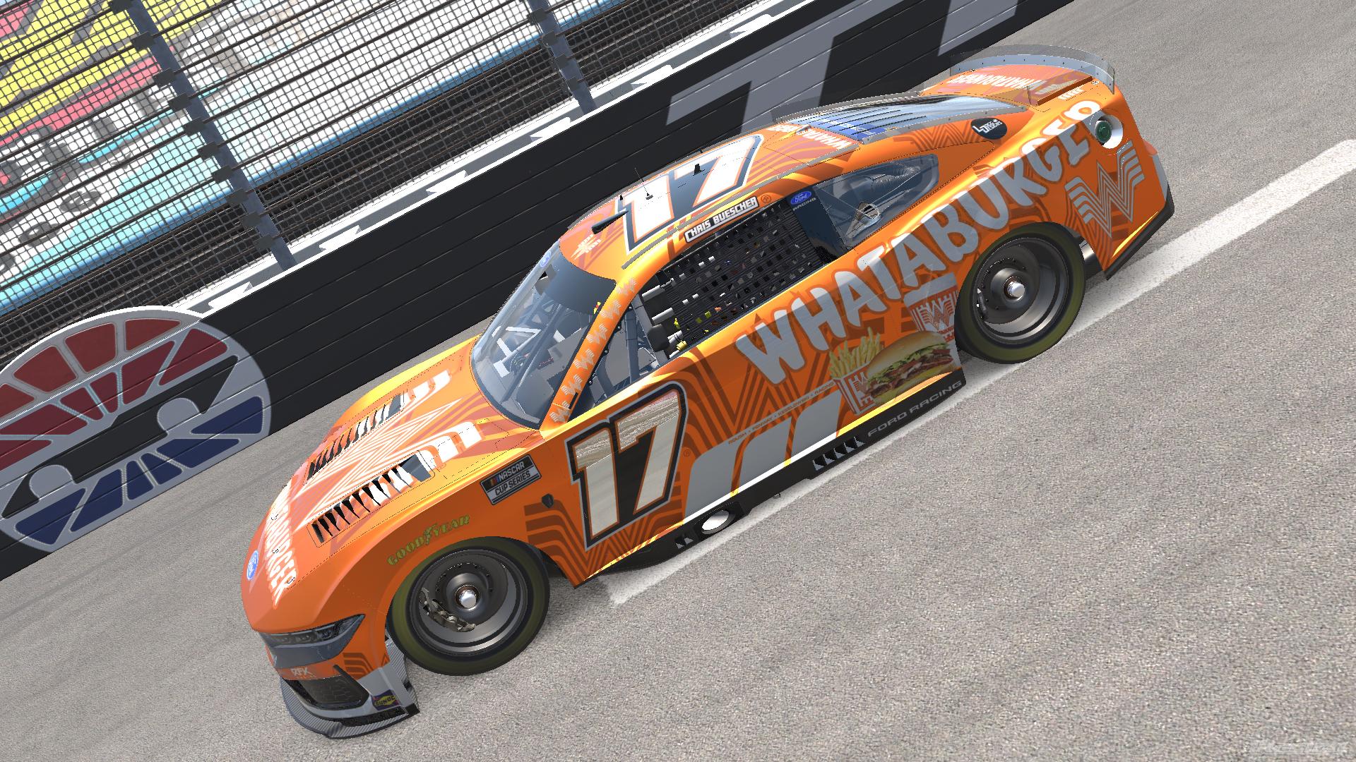 Preview of (2026) #17 Chris Buescher Whataburger Ford Mustang Concept by Luke G.