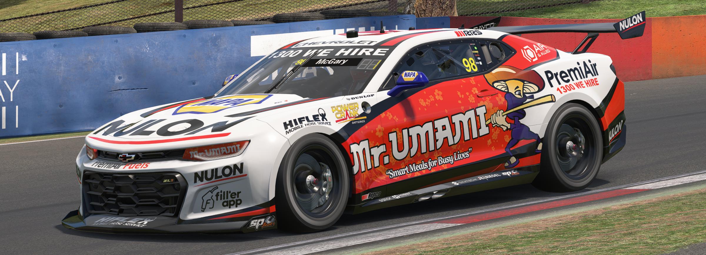 Preview of PremiAir Racing 2026 Supercars Chevrolet Camaro Gen3 by Warren M.