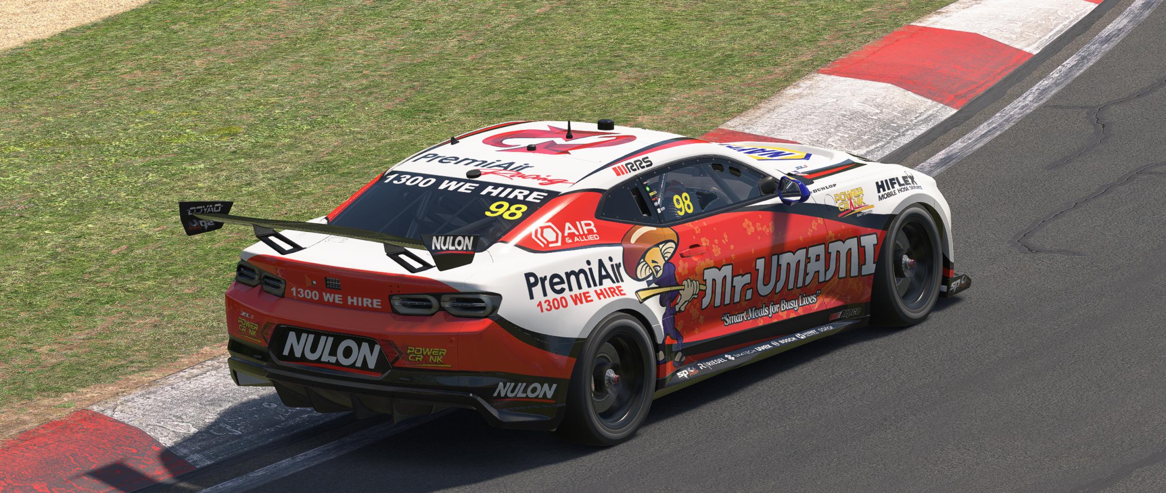 Preview of PremiAir Racing 2026 Supercars Chevrolet Camaro Gen3 by Warren M.