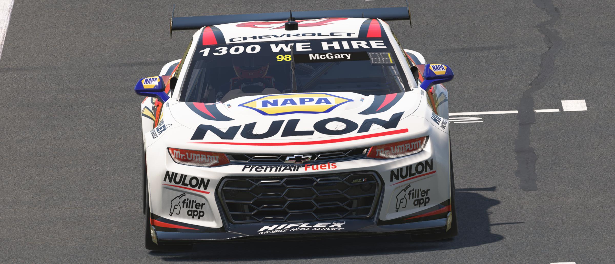 Preview of PremiAir Racing 2026 Supercars Chevrolet Camaro Gen3 by Warren M.