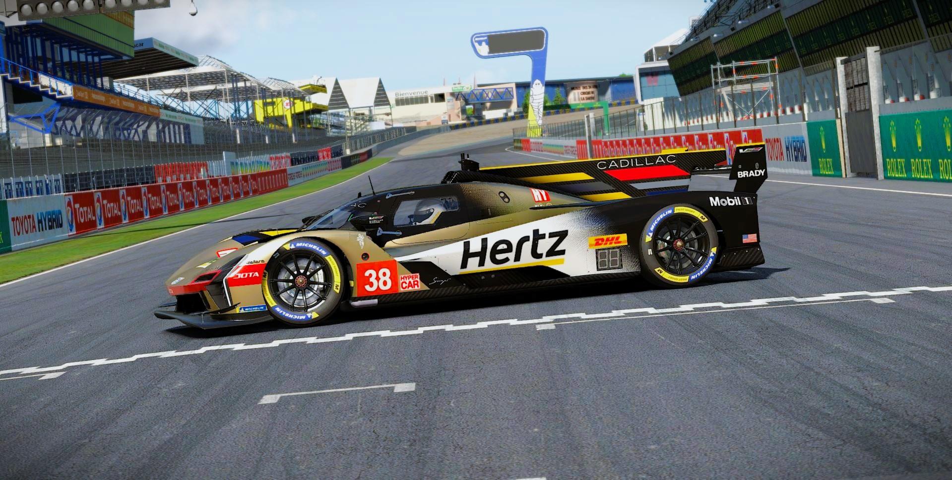 Preview of Hertz Team JOTA #38 Cadillac V-Series.R 2026 WEC Livery by Samuel J Ball