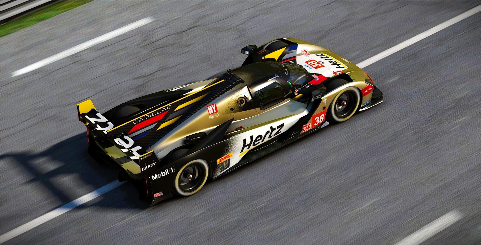 Preview of Hertz Team JOTA #38 Cadillac V-Series.R 2026 WEC Livery by Samuel J Ball