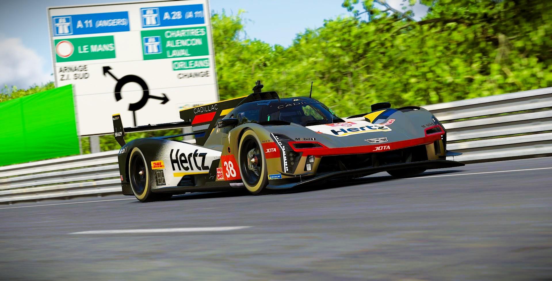Preview of Hertz Team JOTA #38 Cadillac V-Series.R 2026 WEC Livery by Samuel J Ball