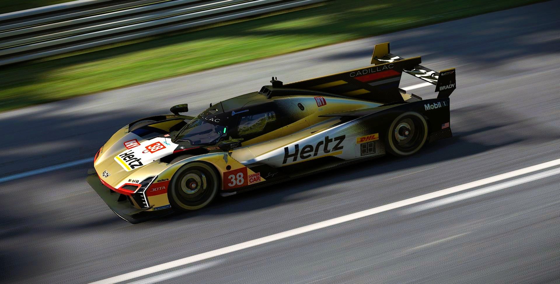 Preview of Hertz Team JOTA #38 Cadillac V-Series.R 2026 WEC Livery by Samuel J Ball