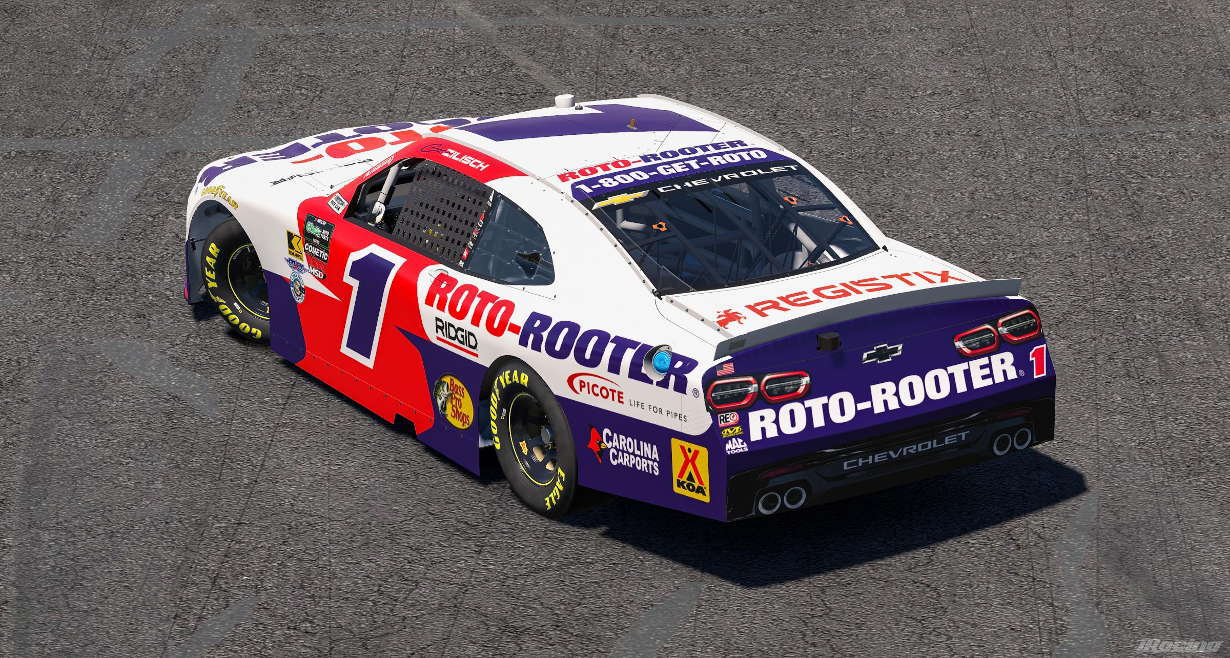 Preview of 2026 Connor Zilisch Roto-Rooter Chevrolet (No #s) by Ryan A Williams
