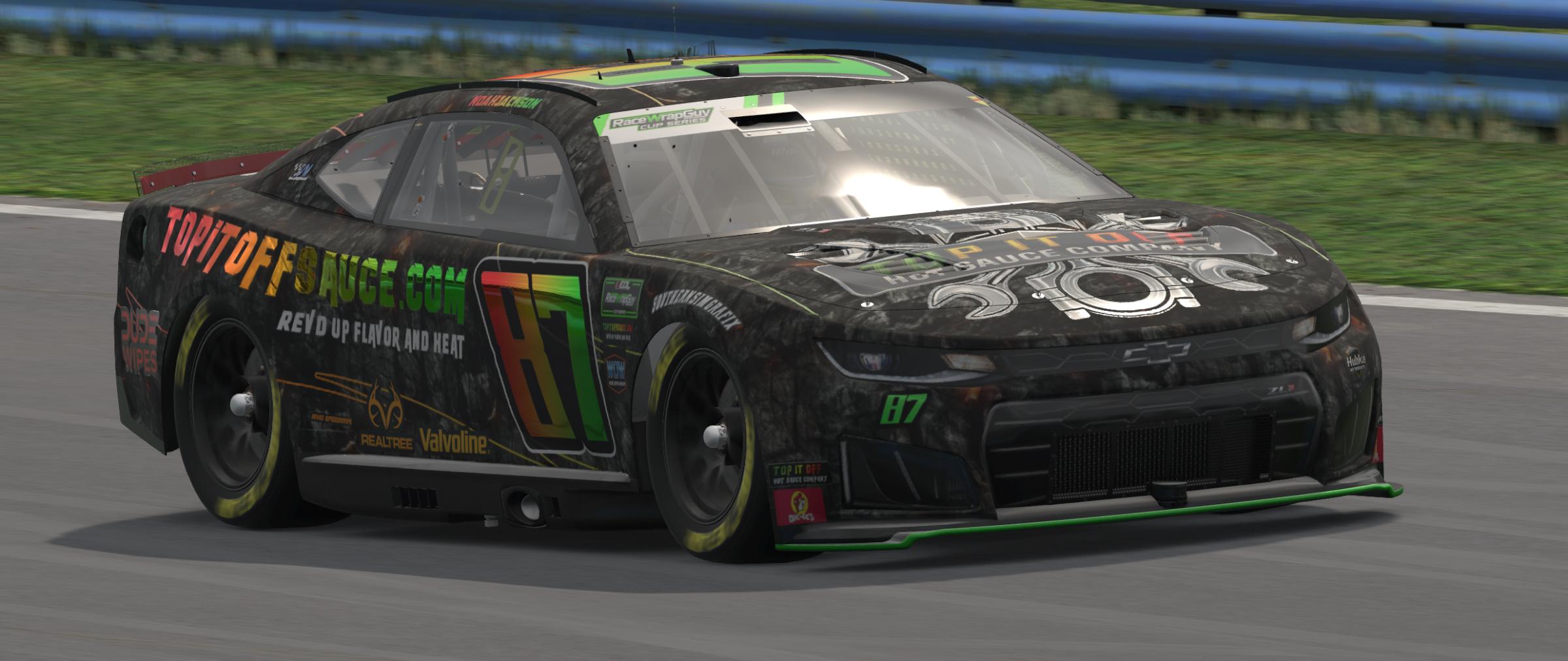 Preview of Noah Jackson #87- Top It Off Hot Sauce (Embers) by Trey W.