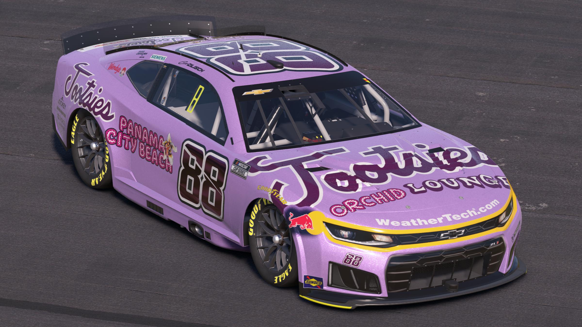 Preview of Connor Zilisch Trackhouse Racing Tootsies Orchid Lounge Panama City by Mick J.