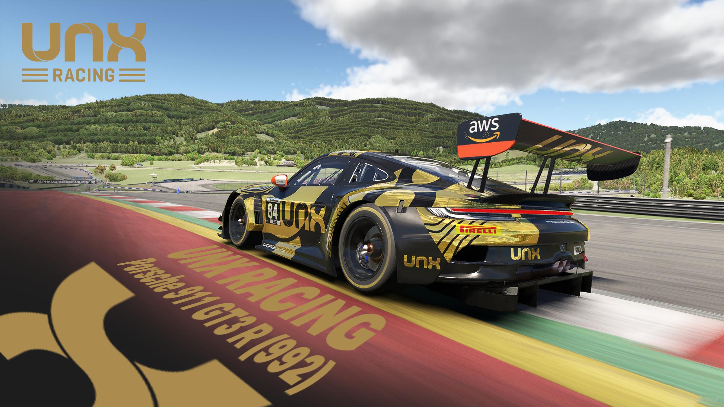 Preview of Porsche 992r GT3 - UNX RACING by Pedro Lemonnier