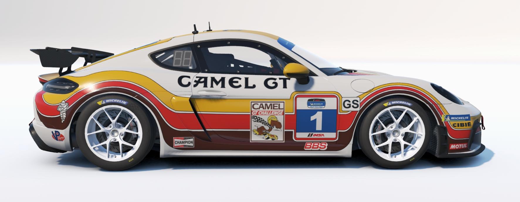 Preview of Porsche 718 GT4 Camel GT by Don Craig