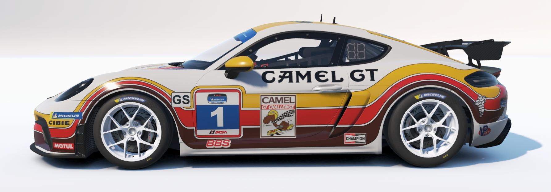 Preview of Porsche 718 GT4 Camel GT by Don Craig