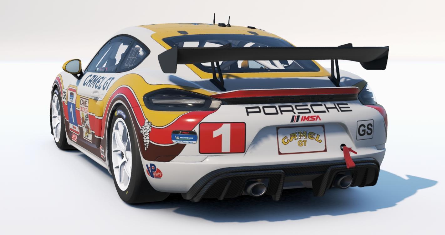 Preview of Porsche 718 GT4 Camel GT by Don Craig