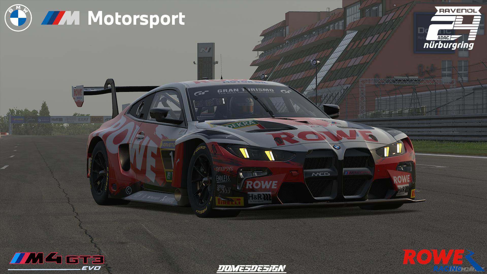 Preview of Rowe Racing BMW M4 GT3 EVO #1 24H Nürburgring 2026 by Dominic Strelow