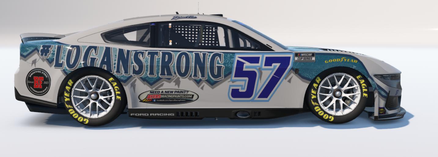 Preview of Brian Fine Chastain Daytona Scheme NexGen Mustang by Steven Ayers Jr