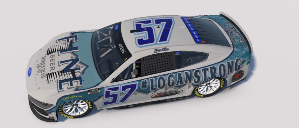 Preview of Brian Fine Chastain Daytona Scheme NexGen Mustang by Steven Ayers Jr