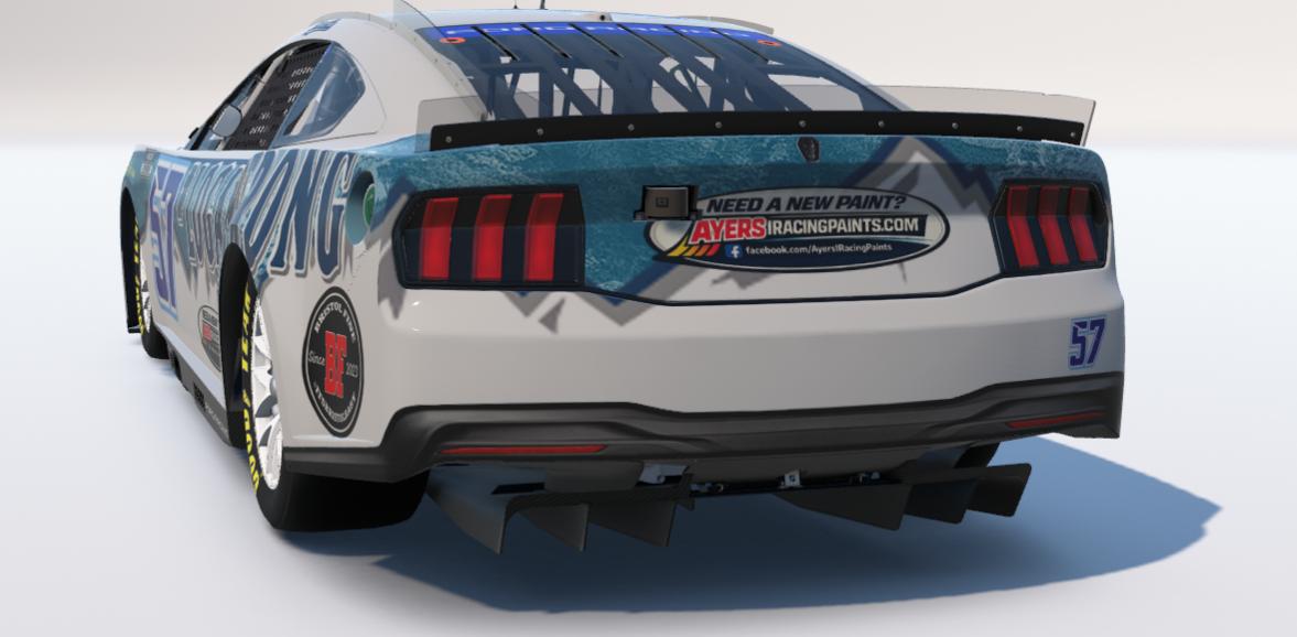 Preview of Brian Fine Chastain Daytona Scheme NexGen Mustang by Steven Ayers Jr