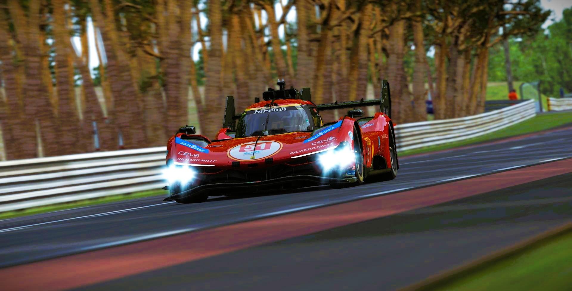 Preview of Ferrari AF-Corse #51 499P 2026 WEC Livery by Samuel J Ball