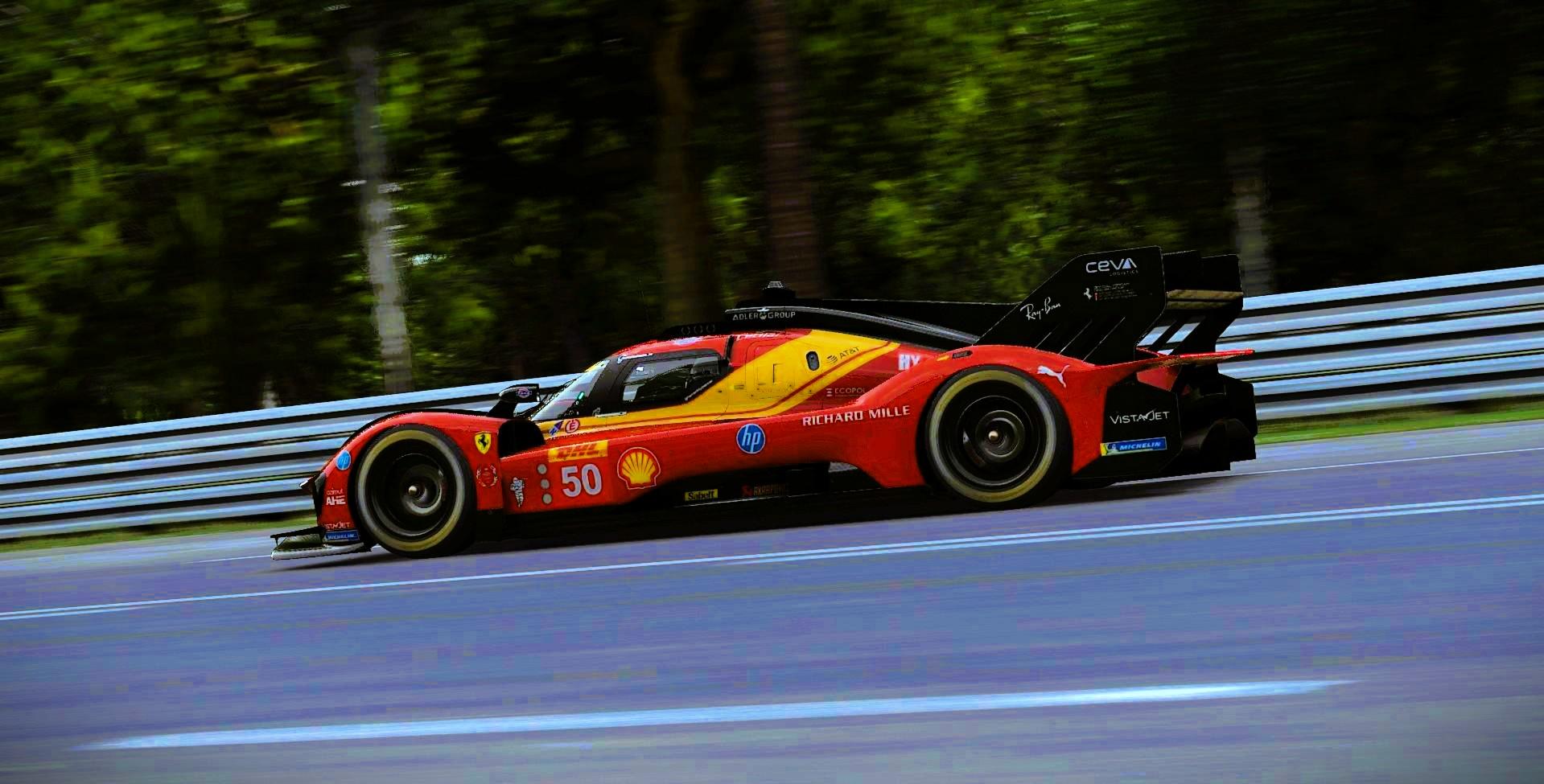 Preview of Ferrari AF-Corse #50 499P 2026 WEC Livery by Samuel J Ball