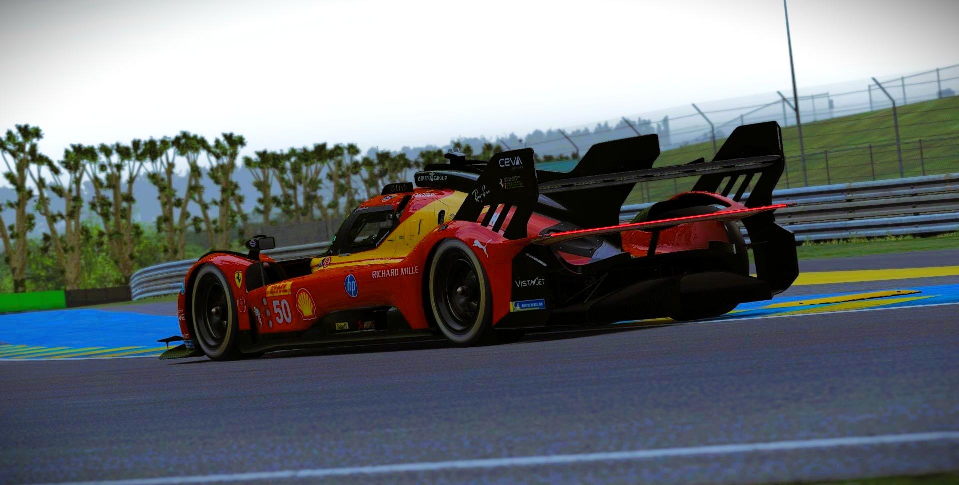 Preview of Ferrari AF-Corse #50 499P 2026 WEC Livery by Samuel J Ball