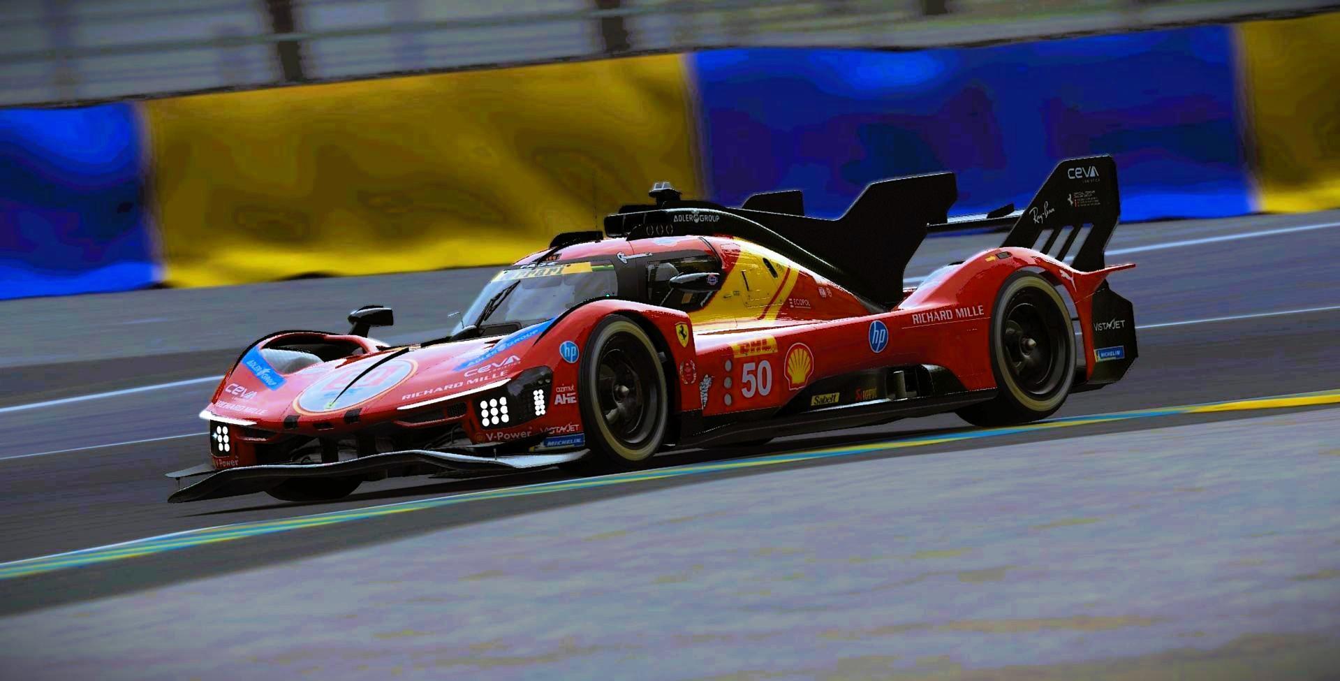 Preview of Ferrari AF-Corse #50 499P 2026 WEC Livery by Samuel J Ball