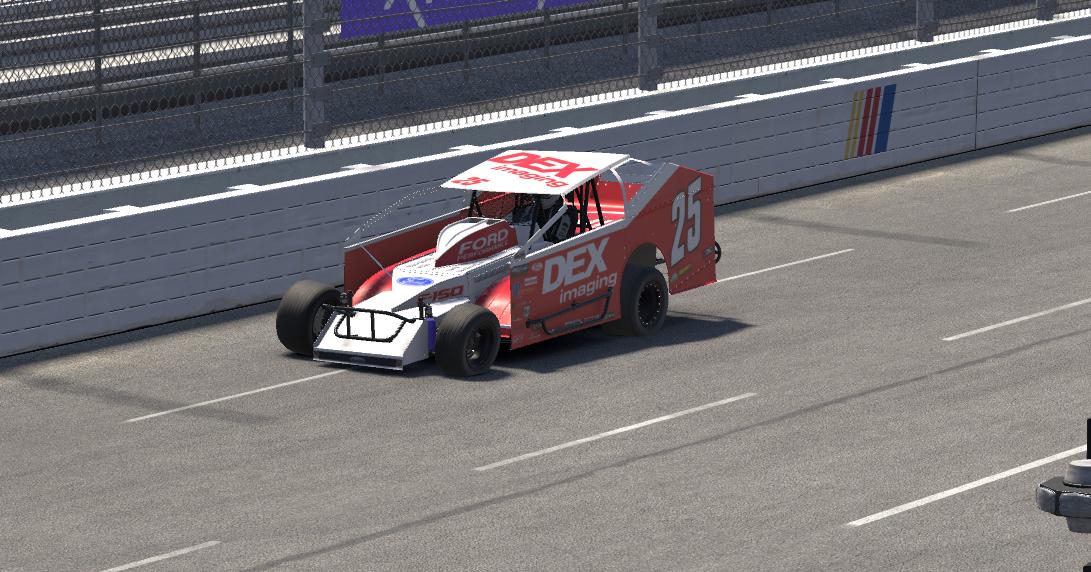 Dex Racing Dex Ford Racing car Dirt car by Angelus Ross2 - Trading Paints