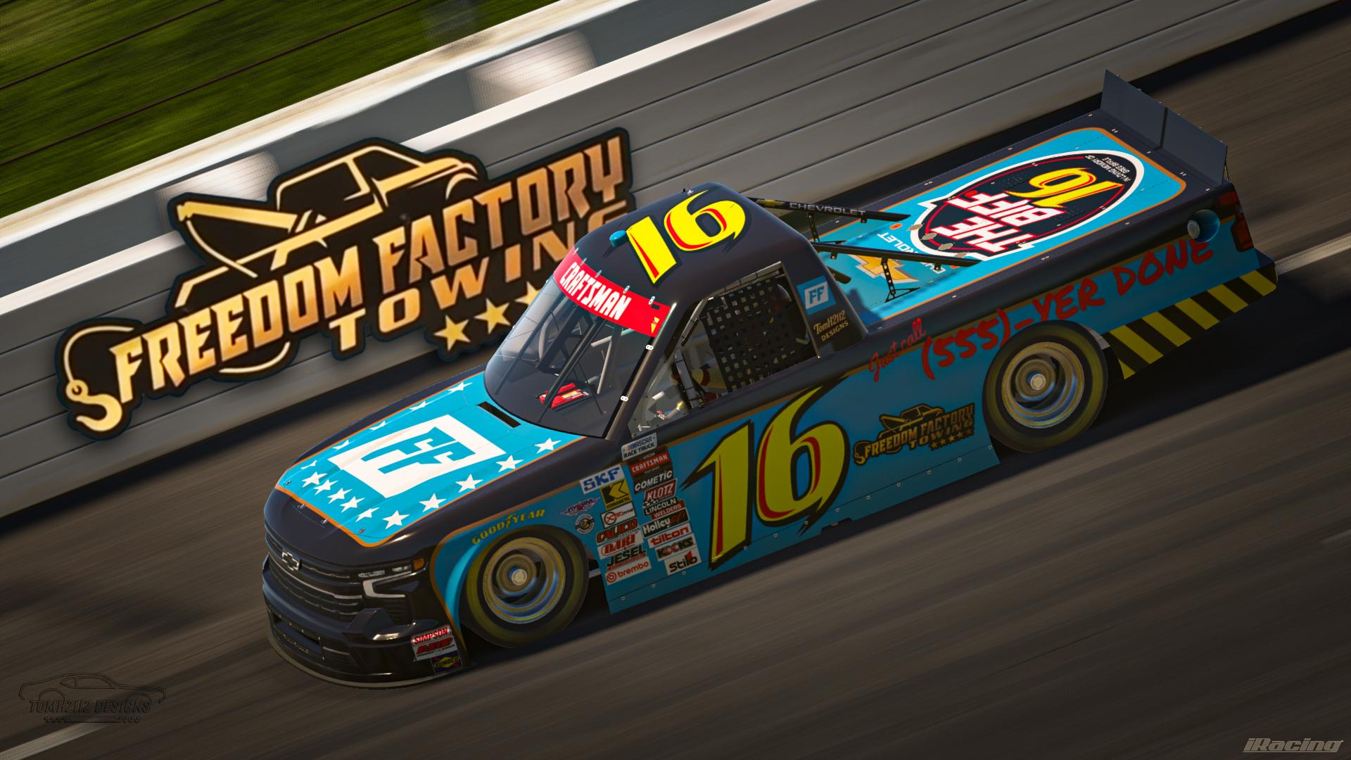 Preview of Cleetus McFarland Freedom Factory Towing Chevy Silverado CUSTOM BIFFLE # by Tom H.