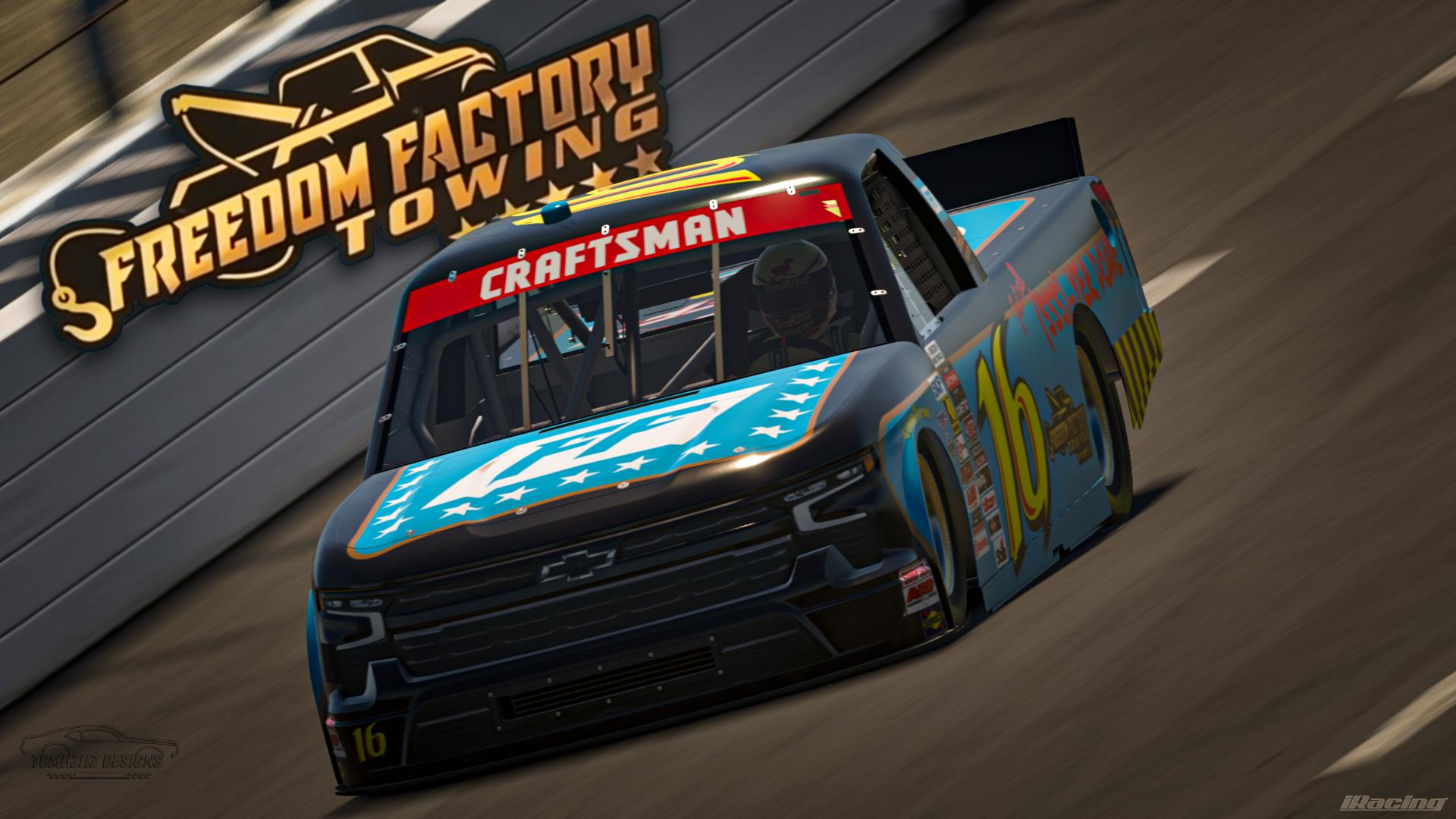 Preview of Cleetus McFarland Freedom Factory Towing Chevy Silverado SIM STAMPED by Tom H.