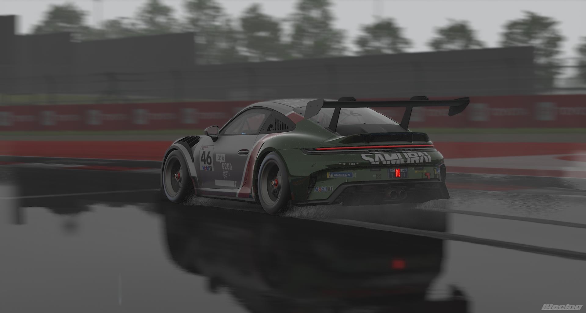 Preview of Johnny Silverhand Porsche 930.2 - Stamped Number by Dustin William Owen Dawes