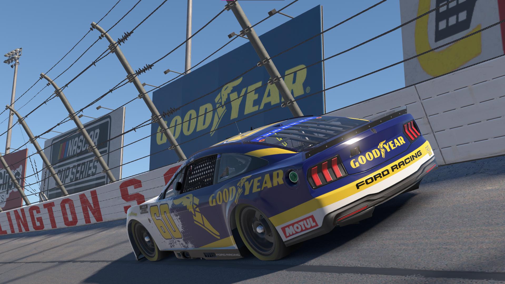 Preview of Goodyear Racing White and Blue Concept by Aiden Coleman