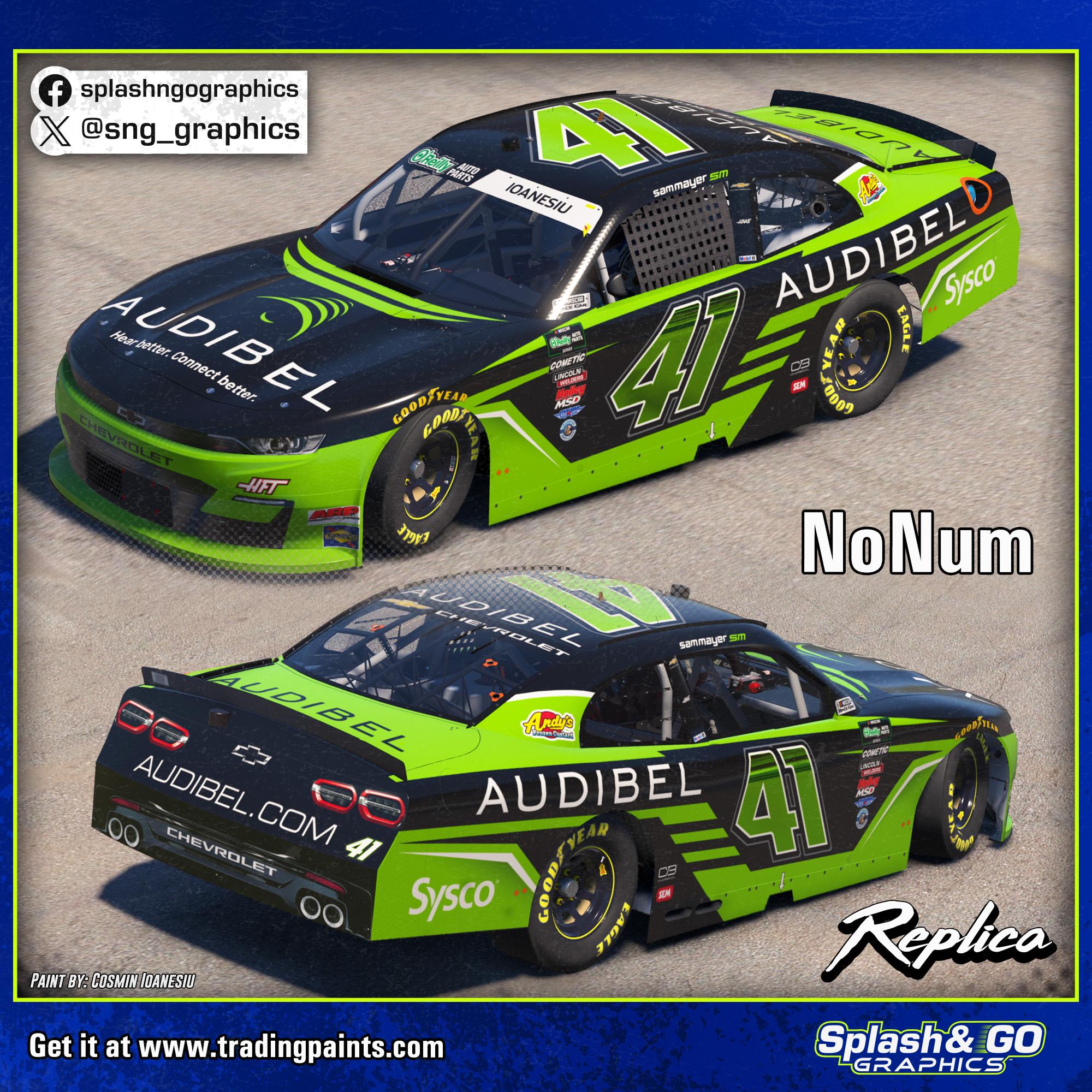 Preview of Sam Mayer Audibel 2026 Chevrolet Camaro NOAPS NoNum by Cosmin I.