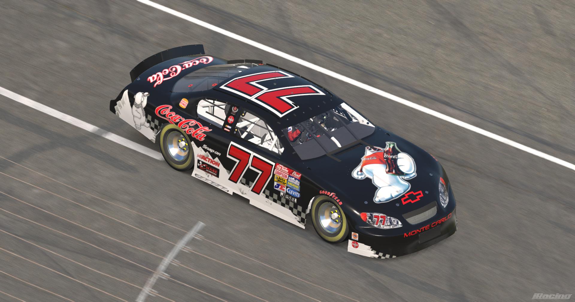 Preview of Dale Jr 1998 Coca Cola Motegi Car Sim Stamp by Kyle Carpenter