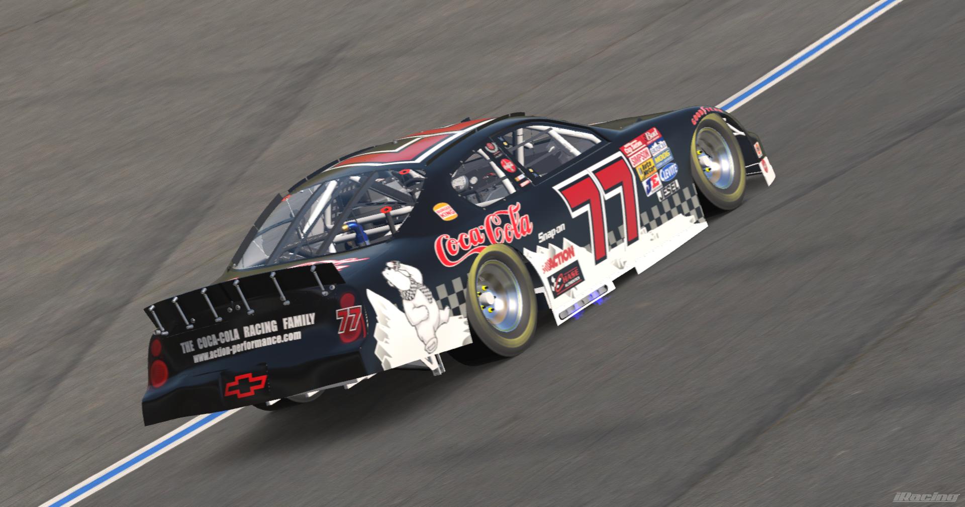 Preview of Dale Jr 1998 Coca Cola Motegi Car Sim Stamp by Kyle Carpenter