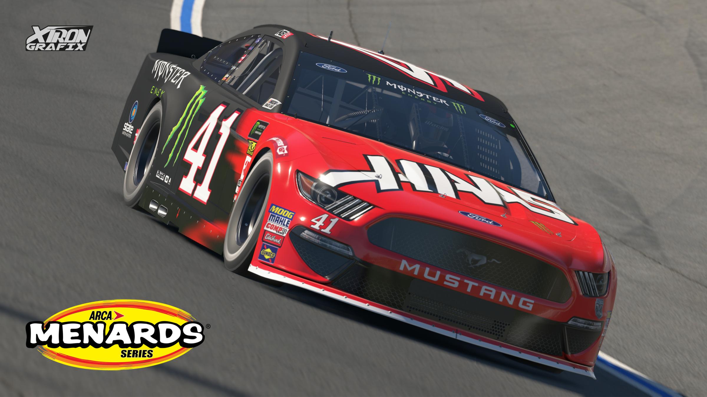 Preview of Kurt Busch 2018 Haas Automation / Monster Energy Ford by Noah W Larson