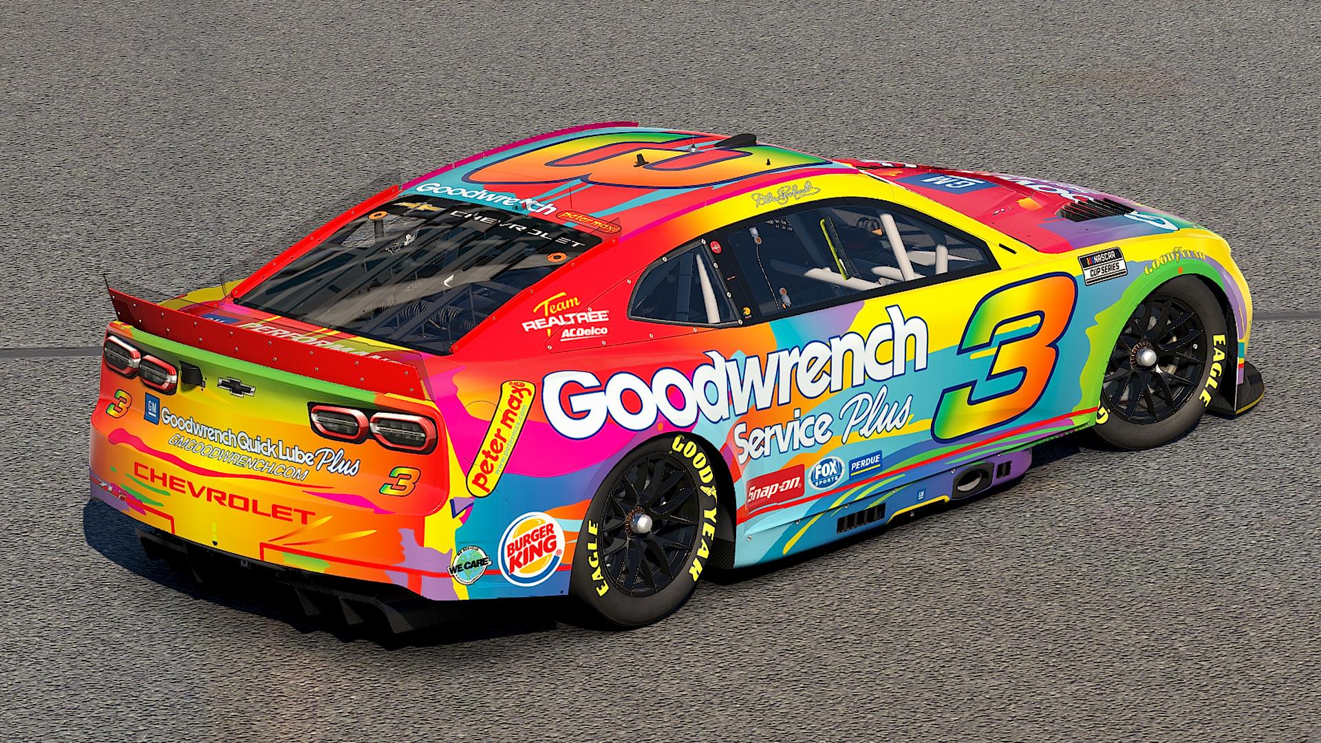 Preview of 2000 Dale Earnhardt GM Goodwrench "Peter Max by Skyler Fox4