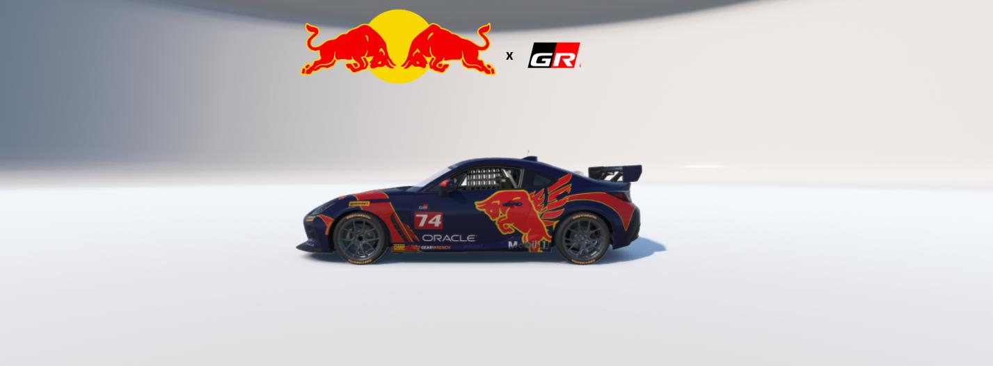 Preview of Red Bull Themed ToyotaGR86 by Kevin King Jr