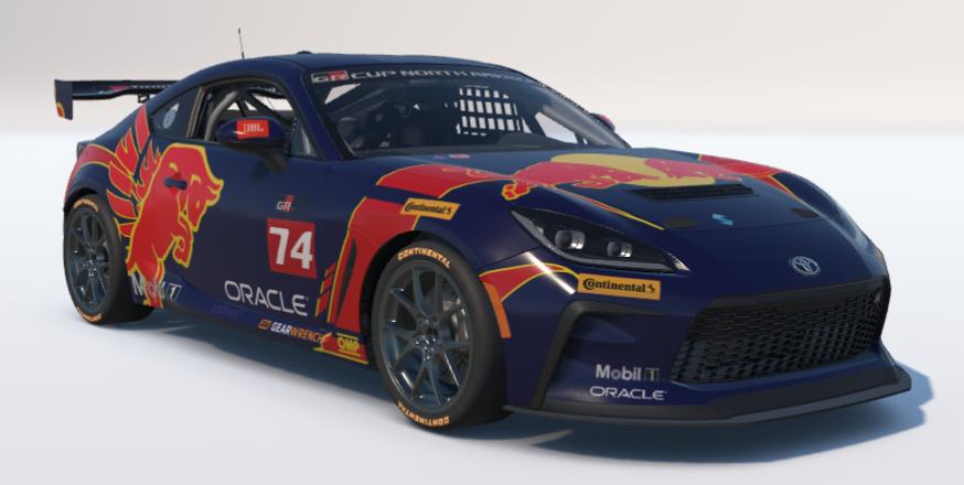 Preview of Red Bull Themed ToyotaGR86 by Kevin King Jr