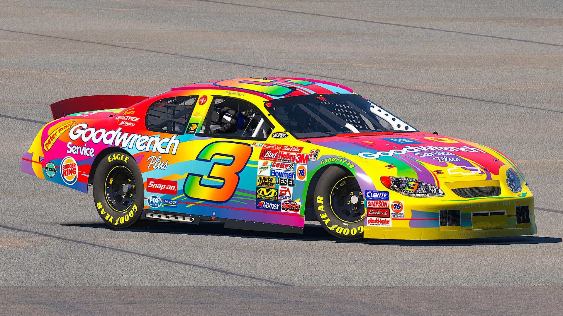 Preview of 2000 Dale Earnhardt GM Goodwrench "Peter Max" by Skyler Fox4