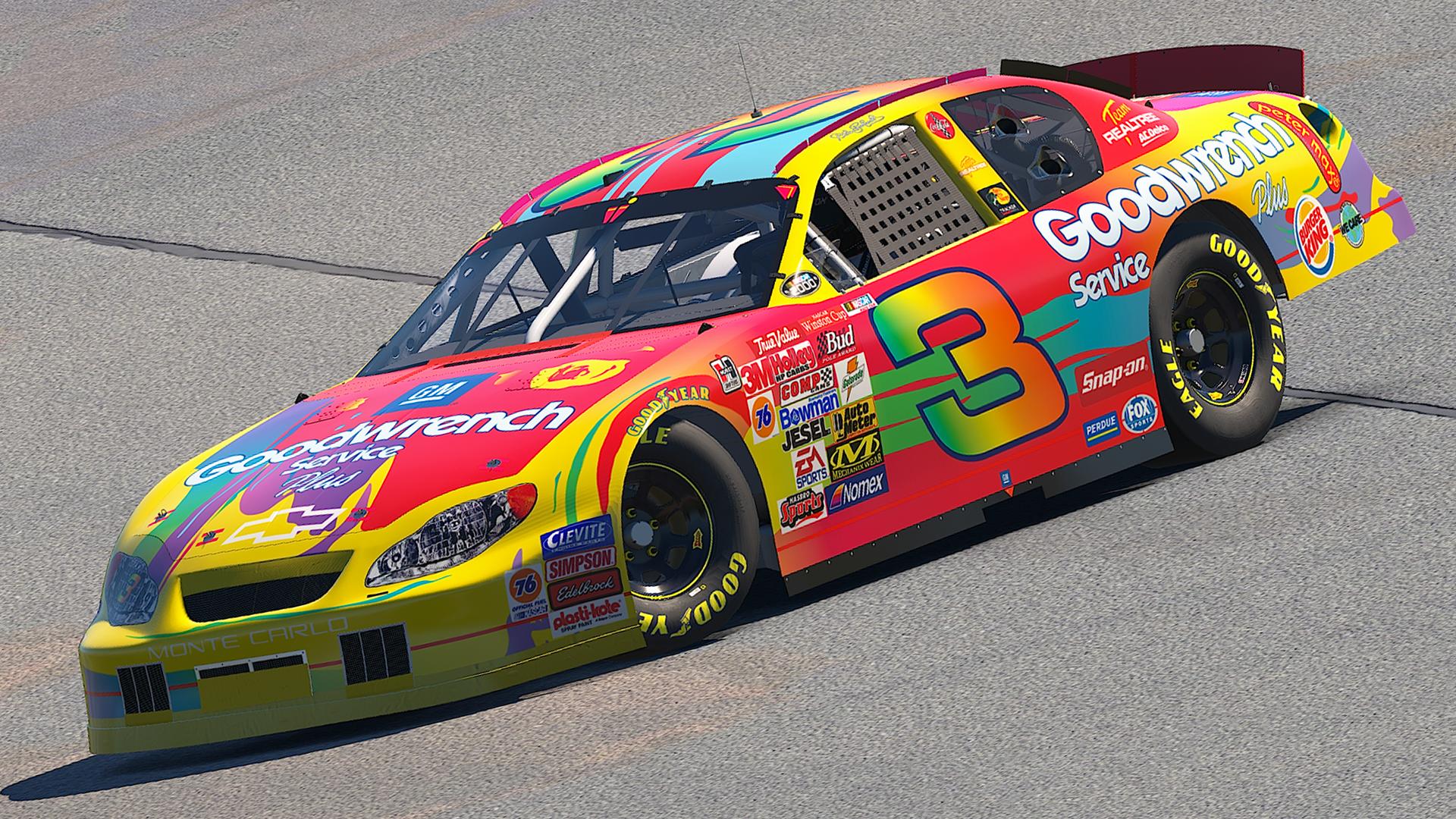 Preview of 2000 Dale Earnhardt GM Goodwrench "Peter Max" by Skyler Fox4