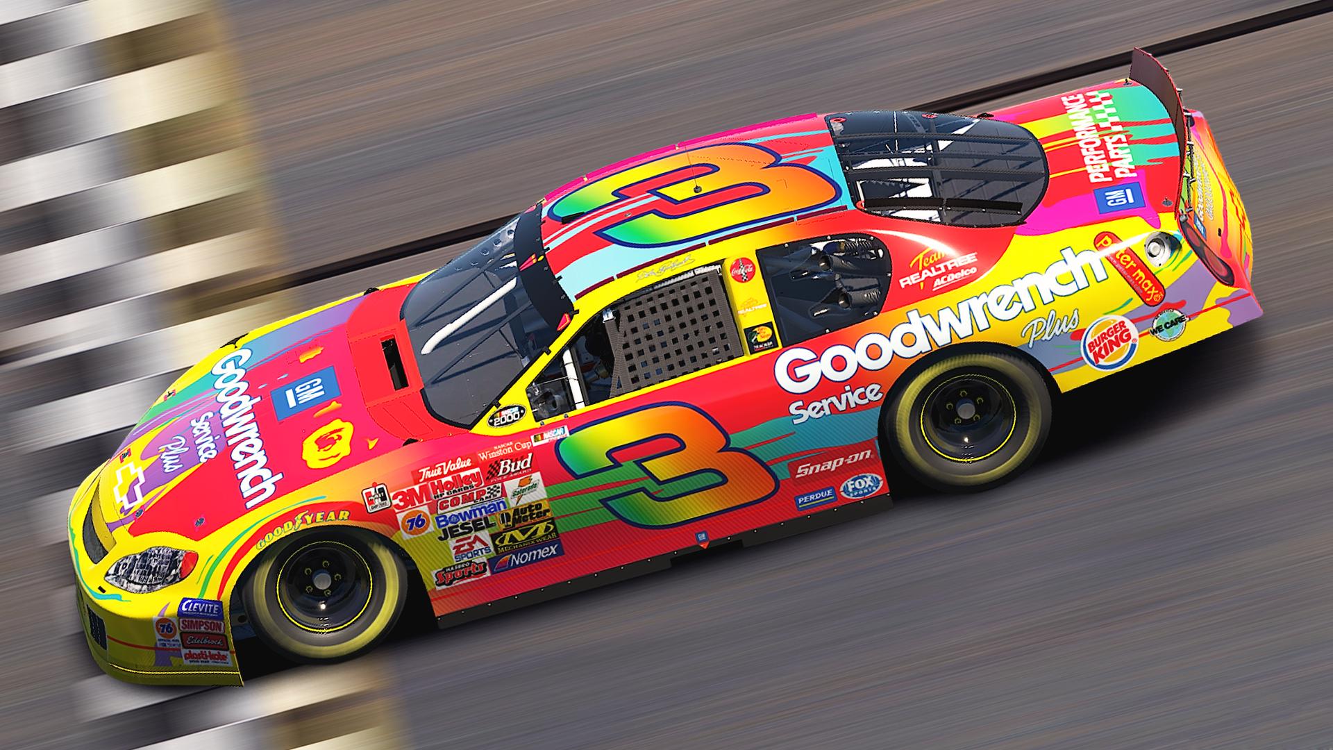 Preview of 2000 Dale Earnhardt GM Goodwrench "Peter Max" by Skyler Fox4
