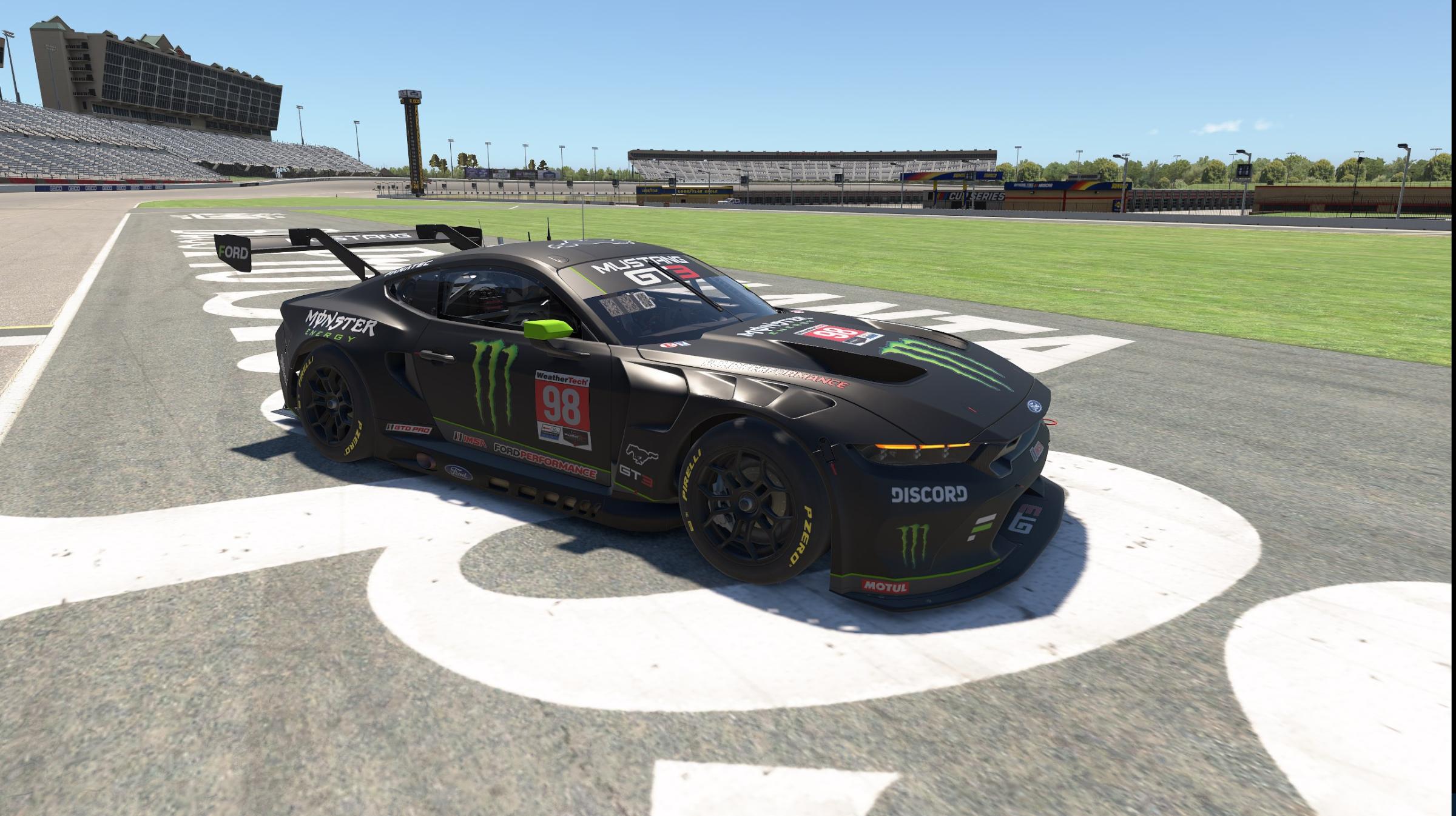 Preview of Monster Energy Ford Mustang by Matt Ballard