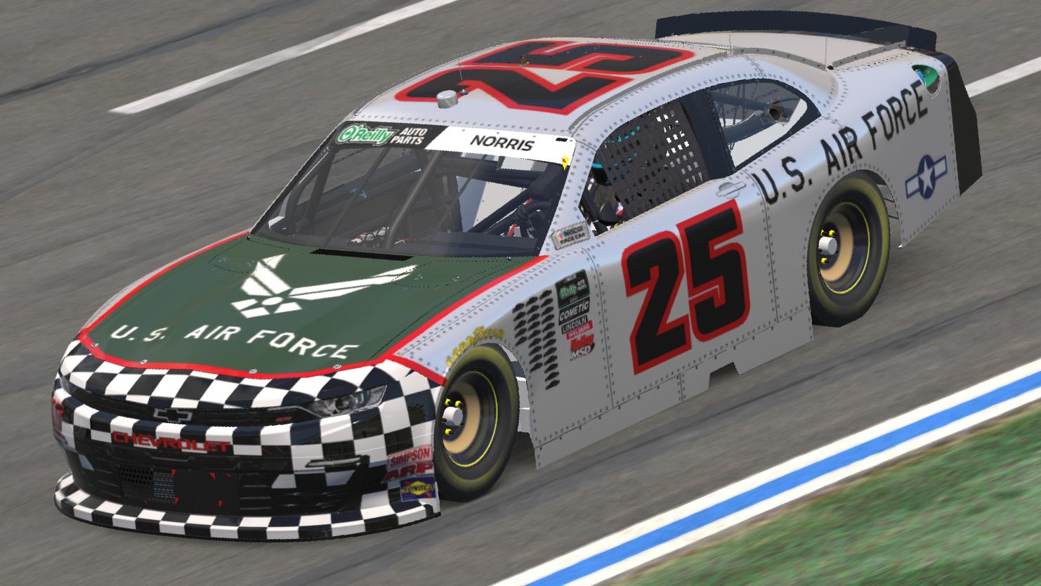 Preview of P-51 Mustang "Big Beautiful Doll" Air Force OReilly Camaro by Robby N.