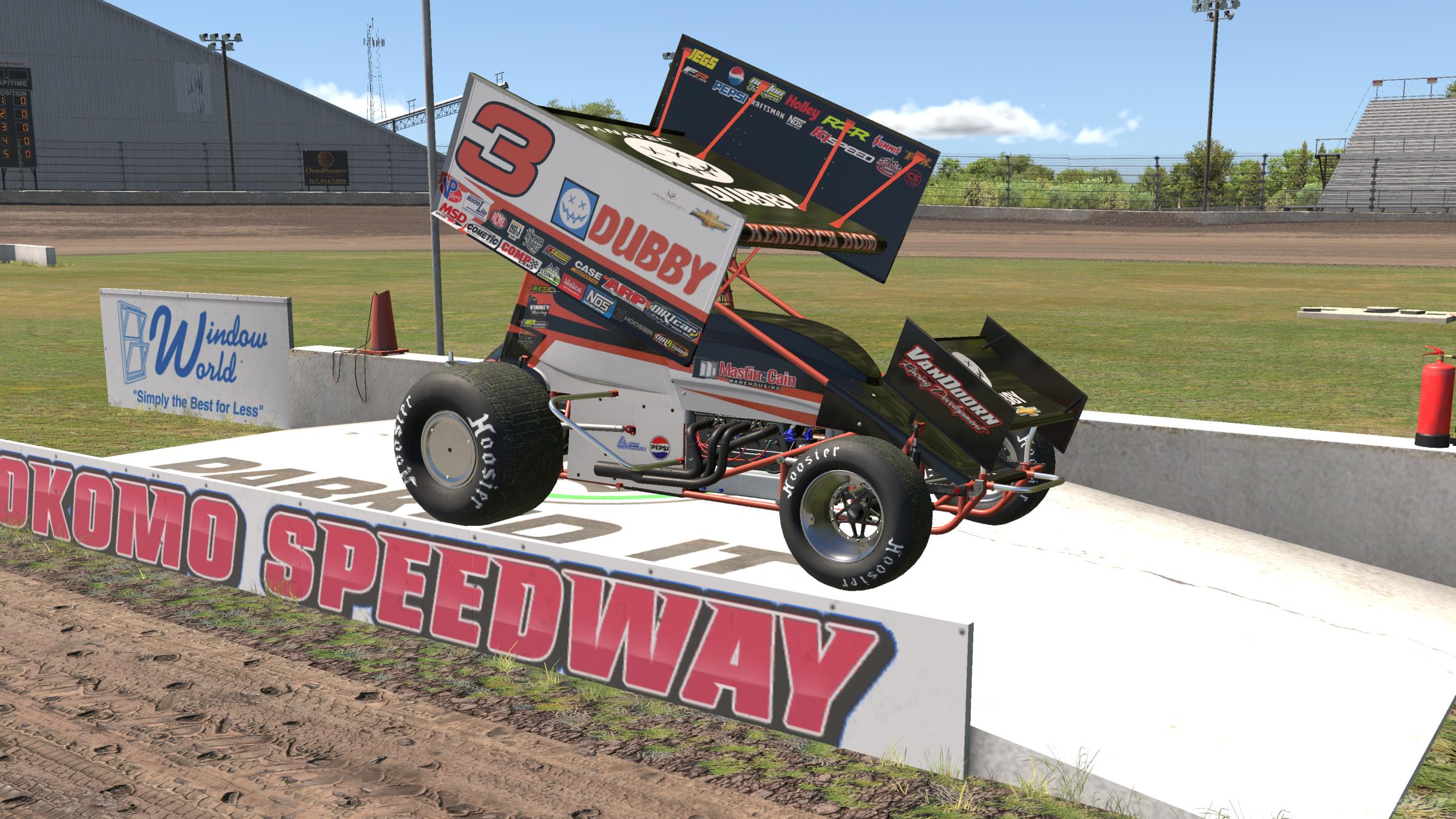 Preview of #3 Dubby Energy Winged Sprint Car by Kendrick Hom