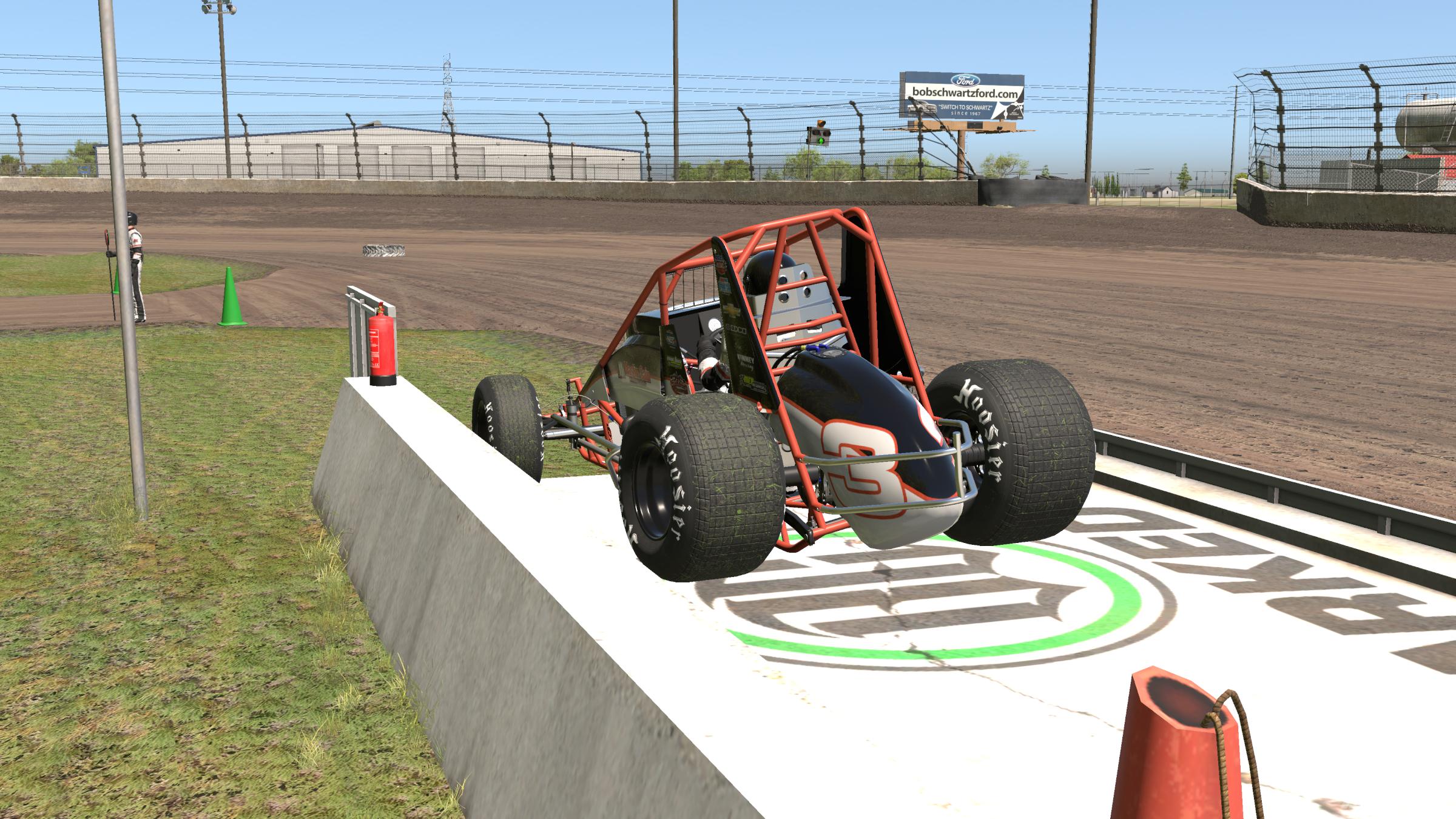 Preview of #3 Dubby Energy Nonwing Sprint Car by Kendrick Hom