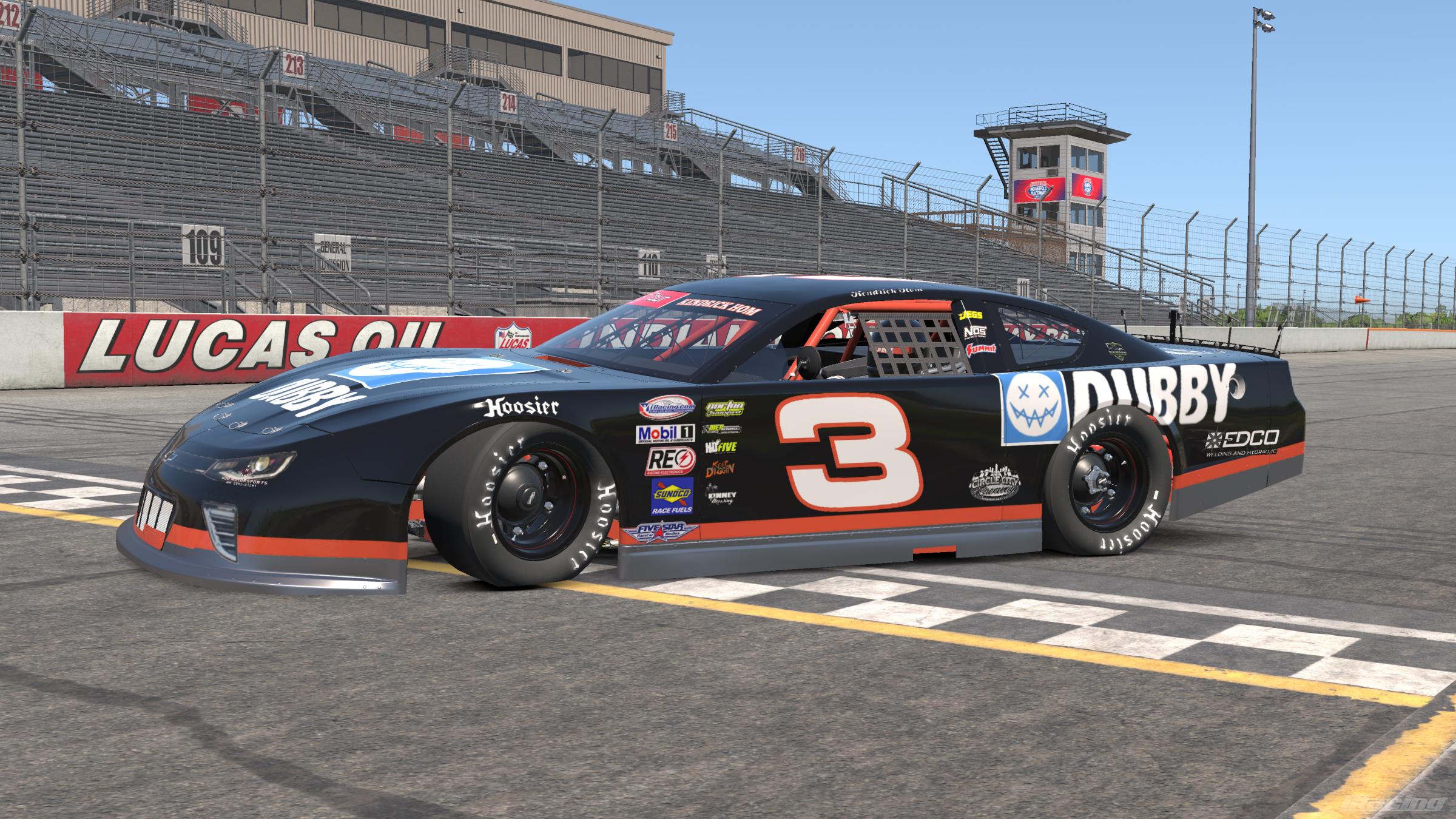 Preview of #3 Dubby Energy Super Late Model Asphalt by Kendrick Hom