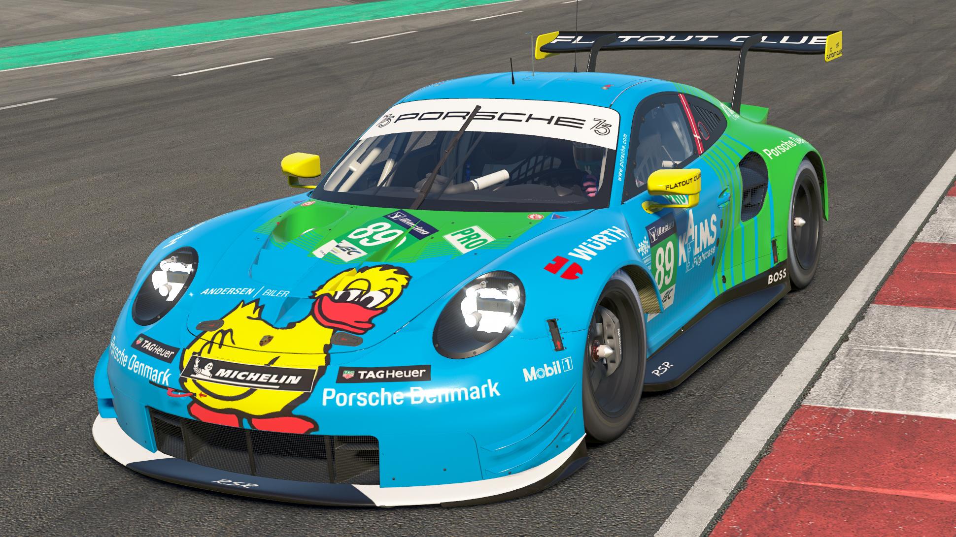 Preview of Allied Racing Bastian Buus Porsche 911 RSR by Jasper De Jong